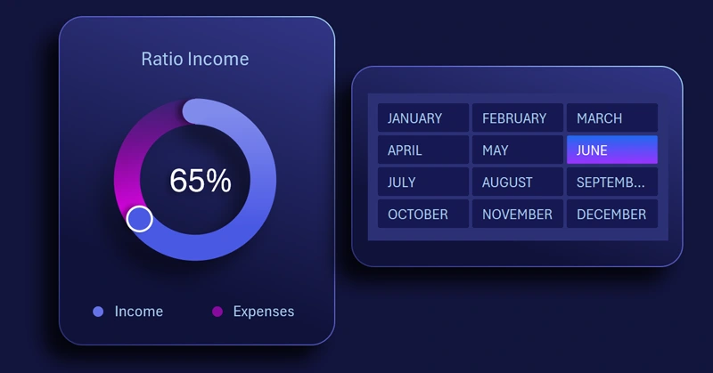 Donut chart design in Excel
