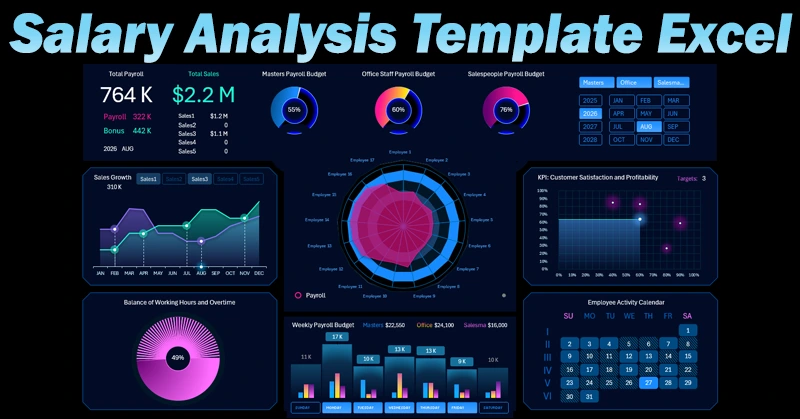 data visualization in the report