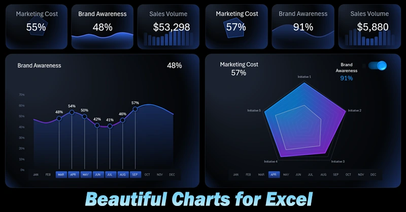 Beautiful Charts for Excel