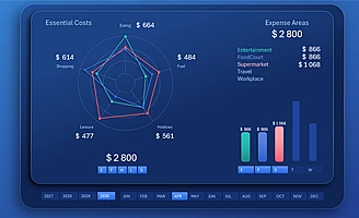 using-spider-chart-on-interactive-excel-dashboard