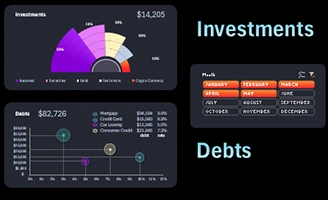how-to-build-investment-vs-debt-report-presentation