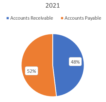 Debtor and Creditor Ratio 2021