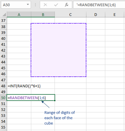 get a range of random values