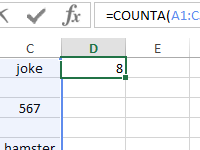 count-countblank-countif