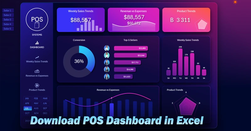 POS Dashboard with Salesperson Filter