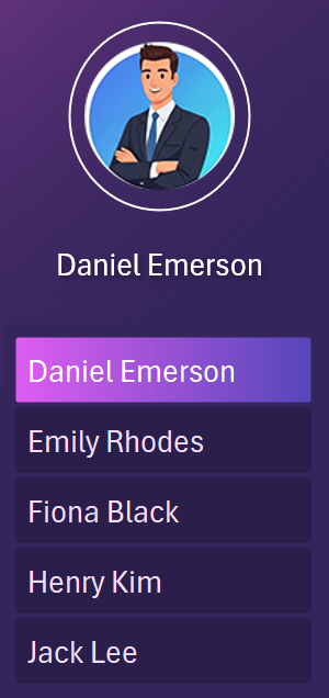 Интерактивное меню с фото