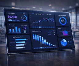 epic-burndown-chart-in-excel-dashboard-project-management