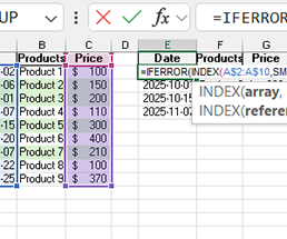 how-to-make-selection-using-array-formulas