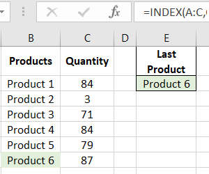 how-to-get-last-value-in-column