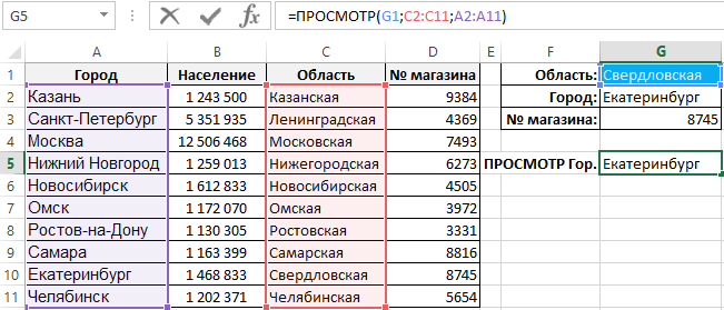 альтернативный поиска города.