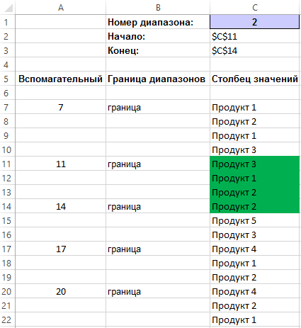 Использовать формулу форматируемых ячеек.