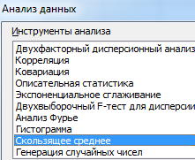 Анализ данных.