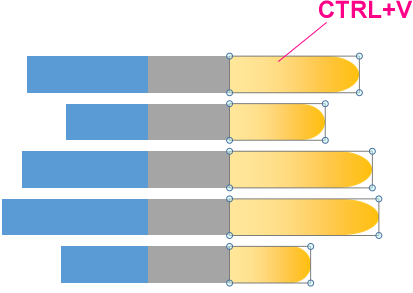 Копируем в график