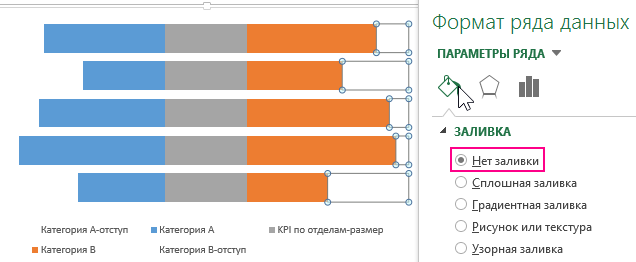 Нет заливки