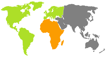 динамическая карта распределения товаров.