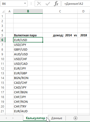 Калькулятор.